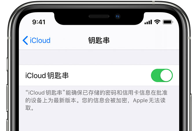 包头苹果手机维修分享在 iPhone 上开启 iCloud 钥匙串之后会储存哪些信息 