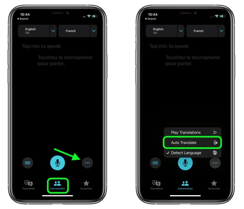 包头苹果手机维修分享iOS 15 “翻译” App 新改进 