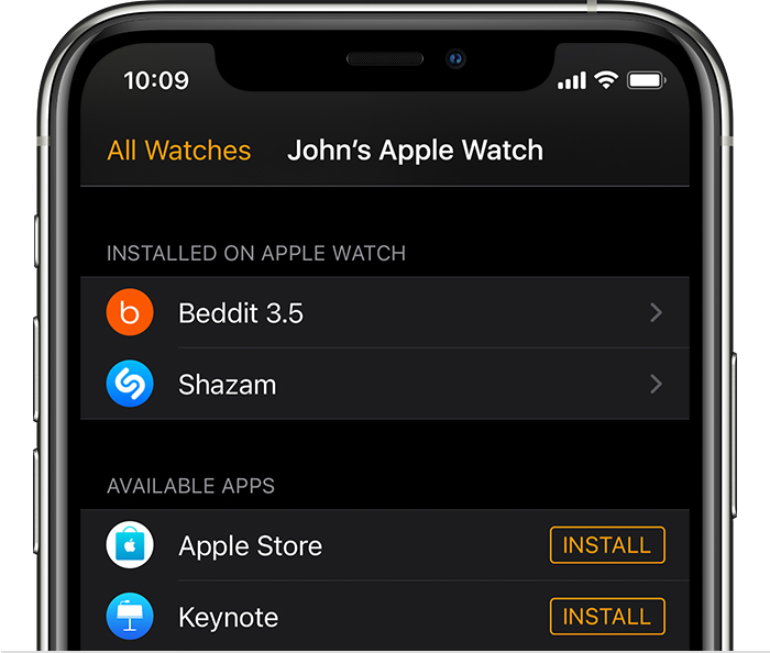 包头苹果手机维修分享如何在 Apple Watch 上下载应用 