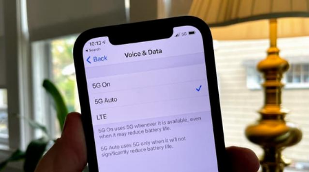 包头苹果手机维修分享iPhone 12如何打开或关闭5G网络 